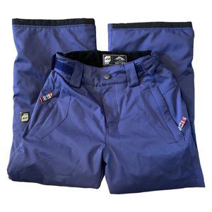 Orage Girls Ski Snowboard pants Blue Small 8